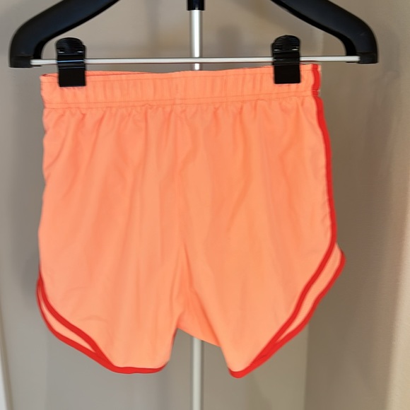 Nike dry fit running lined shorts. Size small. Orange. - Picture 2 of 5